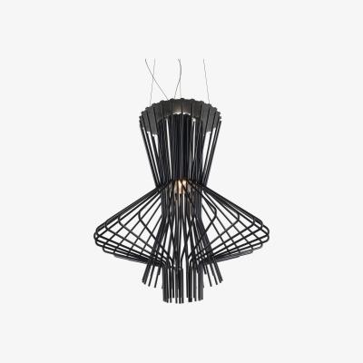 Made in Design Allegro Ritmico Pendant by Foscarini Black