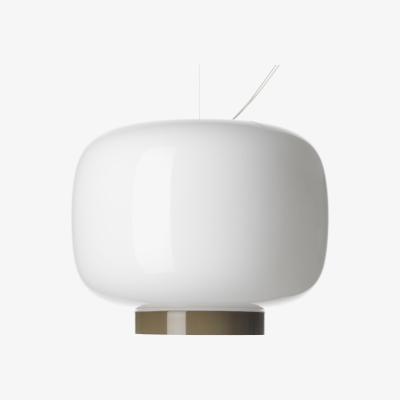Made in Design Chouchin Reverse n°3 Pendant - Ø 30 cm x H 25 cm by Foscarini White/Grey