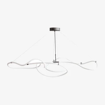 Made in Design Ghost Big LED Pendant plastic material white / 156 x 82 x H 52 cm - 101 COPENHAGEN