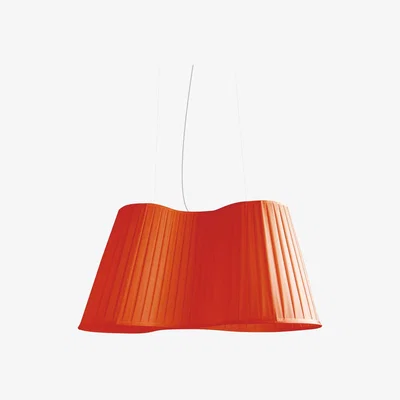 Made in Design La Suspension Pendant - L 75 cm by Dix Heures Dix Red