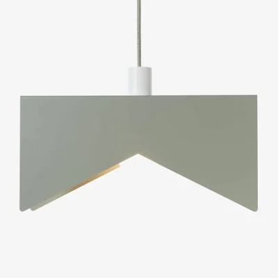 Made in Design Aberto Pendant metal green / L 40 x H 20 cm - ATELIER DOBRA
