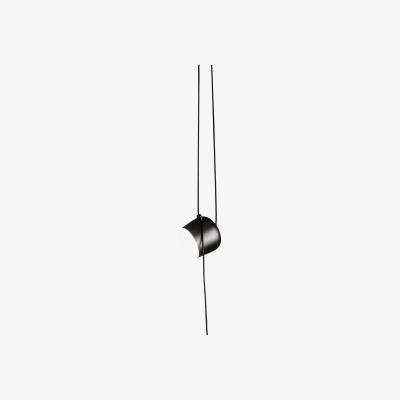 Made in Design Aim Small LED Lamp - / For hanging - Mains / Ø 17 cm by Flos Black