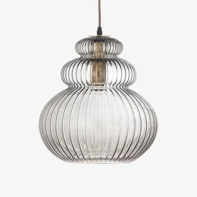 Made in Design Sybia Pendant glass grey / Ø 31.5 x H 33 cm - Bloomingville