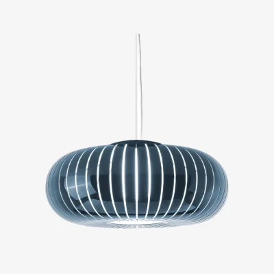 Made in Design Teresa Pendant plastic material blue / Ø 50 cm - Recycled - Kartell