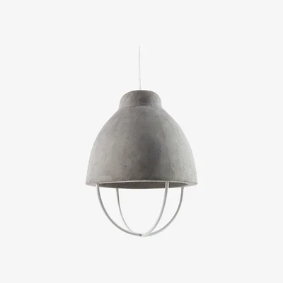 Made in Design Feeling Pendant - Concrete & metal by Serax Grey