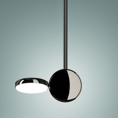 Made in Design Optunia Pendant - / LED - Swivelling - H 56 cm by Fontana Arte Metal