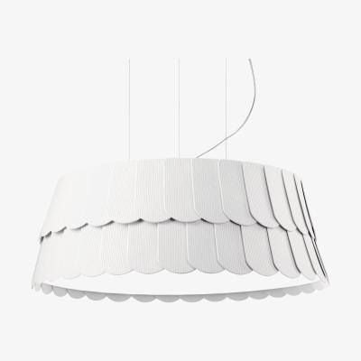Made in Design Roofer Pendant - Ø 59 x H 22,5 cm by Fabbian White