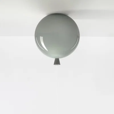 Made in Design Memory Small Ceiling light - / Ø 25 cm - Glass by Brokis Grey