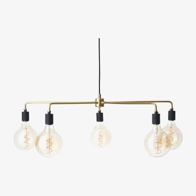 Made in Design Chambers chandelier Pendant - Ø 76 cm by Menu Gold/Metal