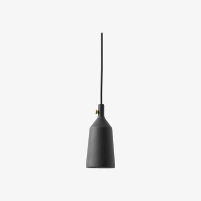 Made in Design Cast Pendant - n°3 / Ø 7 x H 15 cm by Menu Black