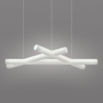 Made in Design Mesh Pendant - / 162 x 76 cm by Slide White