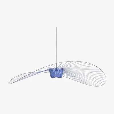 Made in Design Vertigo Large Pendant - / Ø 200 cm by Petite Friture Blue