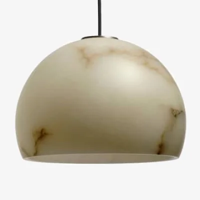 Made in Design Neil LED Pendant stone white / Ø 21 cm - Alabaster - Carpyen