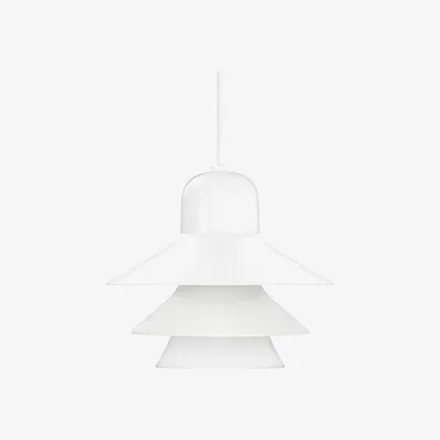 Made in Design Ikono Small Pendant by Normann Copenhagen White