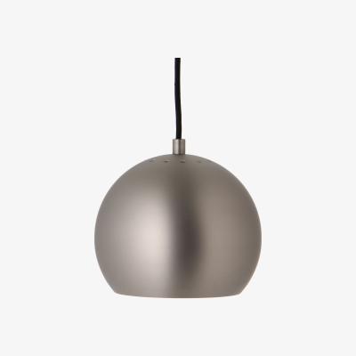 Made in Design Ball Pendant - / Ø 18 cm - 1968 reissue by Frandsen Grey/Silver/Metal