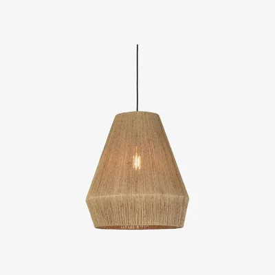 Made in Design Iguazu Small Pendant - / Ø 40 x H 47 cm - Jute by GOOD&MOJO Beige/Natural wood