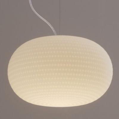 Made in Design Bianca LED Pendant - Glass by Fontana Arte White