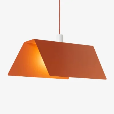 Made in Design Excentrico Pendant metal orange / L 56 x H 20 cm - ATELIER DOBRA