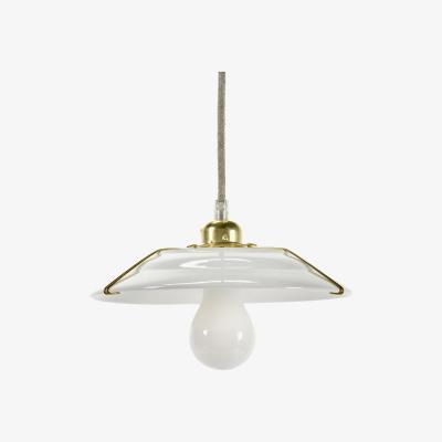 Made in Design Switch Pendant - / Sandstone & brass - Ø 23 cm by Serax White