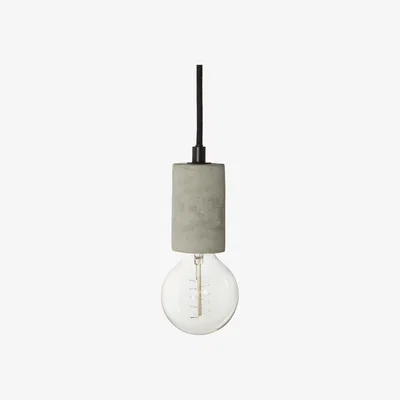 Made in Design Bristol Pendant - / Concrete by Frandsen Grey/Black