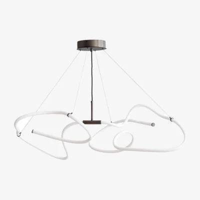 Made in Design Ghost Mini LED Pendant plastic material white / 116 x 62 x H 38 cm - 101 COPENHAGEN