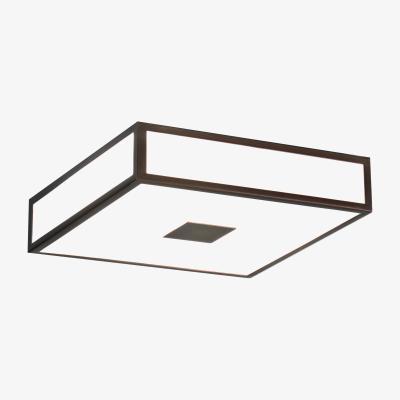 Made in Design Mashiko Square LED Ceiling light - / 40 x 40 cm - Polycarbonate by Astro Lighting Metal