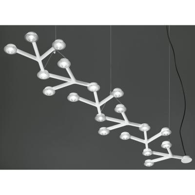 Made in Design LED NET Pendant - Line - L 125 cm by Artemide White