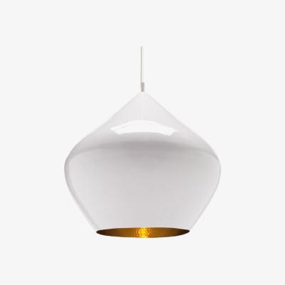 Made in Design Beat Stout LED Pendant - / Ø 52 cm x H 50 cm - Hand-crafted by Tom Dixon White