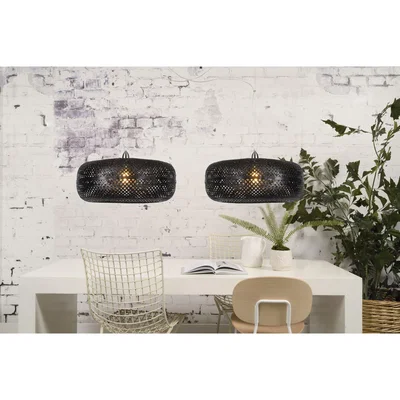 Made in Design Palawan Pendant - / Bamboo - Ø 60 cm by GOOD&MOJO Black