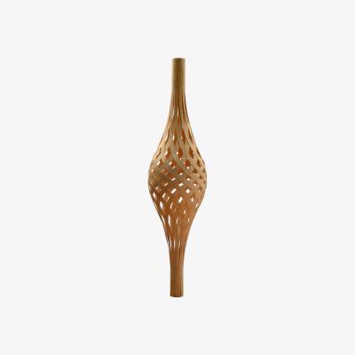 Made in Design Nikau Pendant by David Trubridge Natural wood