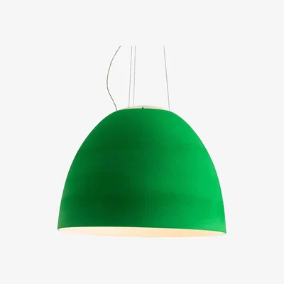 Made in Design Nur LED Acoustic suspension - / Felt - Ø 91 cm by Artemide Green
