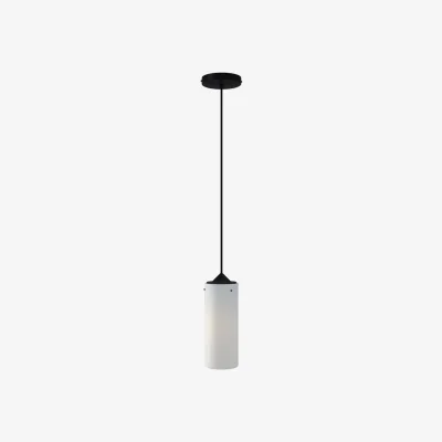 Made in Design Tobo Porcelaine P250 Pendant ceramic white / Ø 10 x H 25 cm - DCW éditions