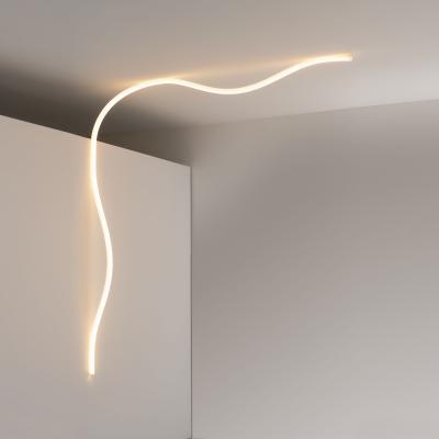 Made in Design La linea LED Lamp - / Flexible silicone tube - L 250 cm by Artemide White