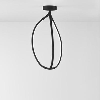 Made in Design Arrival LED Ceiling light - / Small - H 66 cm / Bluetooth by Artemide Black