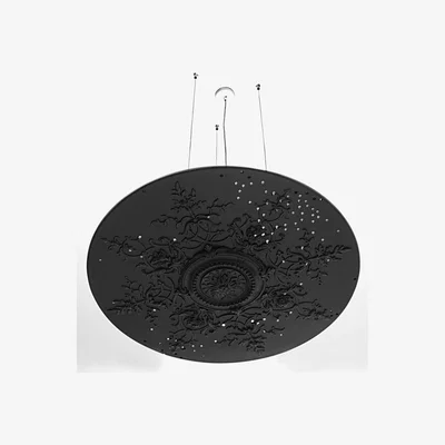 Made in Design Mr Haussman Ceiling light - Plaster Ø 82 cm - Exclusivity by Compagnie Black