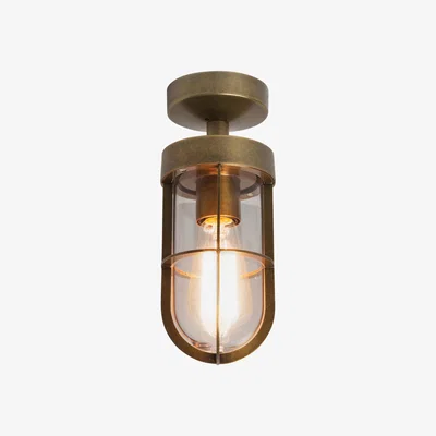 Made in Design Cabin Semi Flush Ceiling light by Astro Lighting Gold/Metal