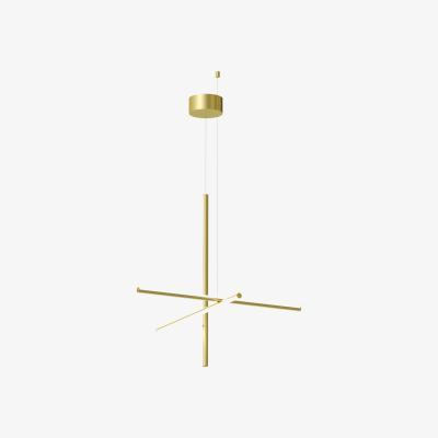 Made in Design Coordinates  S1 Pendant - LED/ L 78 x H 78 cm by Flos Gold/Metal