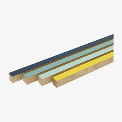 Made in Design Tasso Thé Dimmable Pendant - LED / Oak - L 155 cm by Presse citron Multicoloured/Natural wood