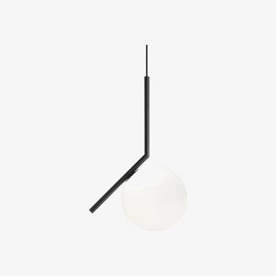 Made in Design IC S1 Pendant - / H 48.2 cm by Flos White/Black