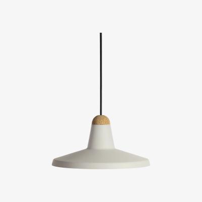 Made in Design Tao Pendant - / Ø 30 cm - Metal & cork by EASY LIGHT by Carpyen  Grey