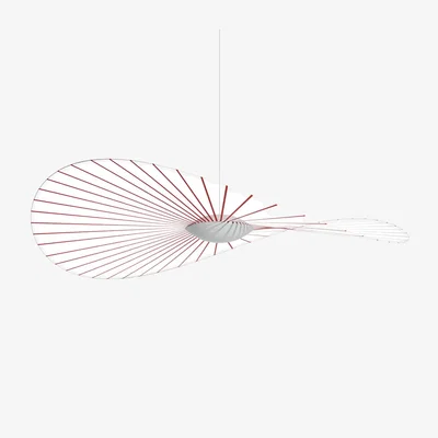 Made in Design Vertigo Nova LED Pendant plastic material red / Ø 190 cm - Petite Friture