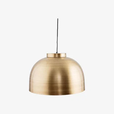 Made in Design Bowl Large Pendant - / Brass - Ø 50 cm by House Doctor Gold/Metal