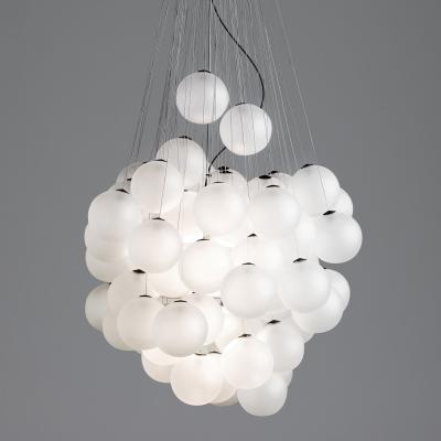 Made in Design Stochastic Pendant - LED - 48 elements - Ø 40 cm by Luceplan White