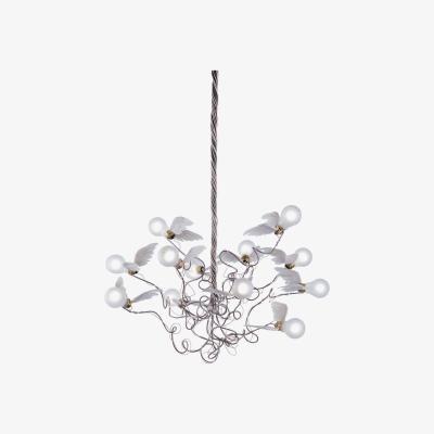 Made in Design Birdie Pendant by Ingo Maurer White