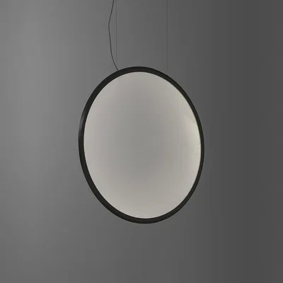 Made in Design Discovery Vertical LED Pendant - / Ø 70 cm- Connected smartphone app by Artemide Transparent