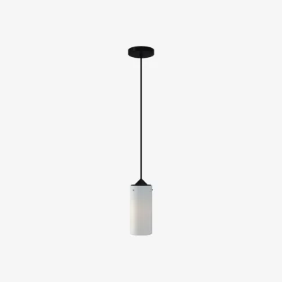 Made in Design Tobo Porcelaine P215 Pendant ceramic white / Ø 10 x H 21.5 cm - DCW éditions