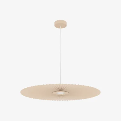 Made in Design Carmen Medium Pendant textile beige / LED - Ø 90 cm - Hartô