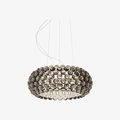 Made in Design Caboche Plus Pendant - Medium / LED - Dimmable version / Ø 50 cm by Foscarini Grey