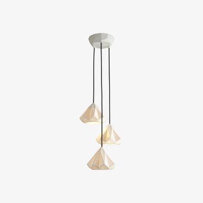 Made in Design Hatton 1 Pendant - Set 3 bone China shades by Original BTC White