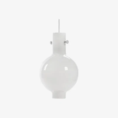 Made in Design Novecento Lamp - / Glass - Ø 20 x H 32 cm by Serax White
